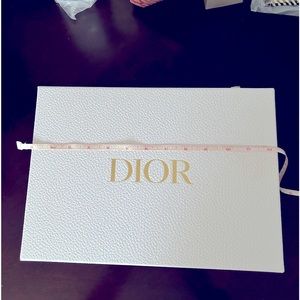 Dior empty box